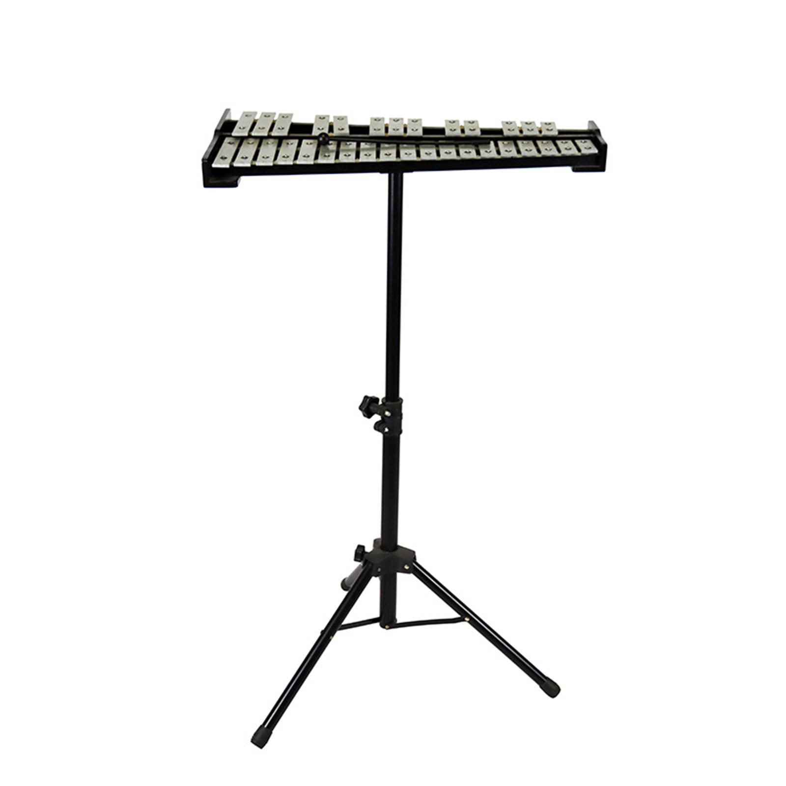 Musical Instrument Glockenspiel - Tragbares Percussion-Xylophon mit 32 Tönen, Metallglockenspiel