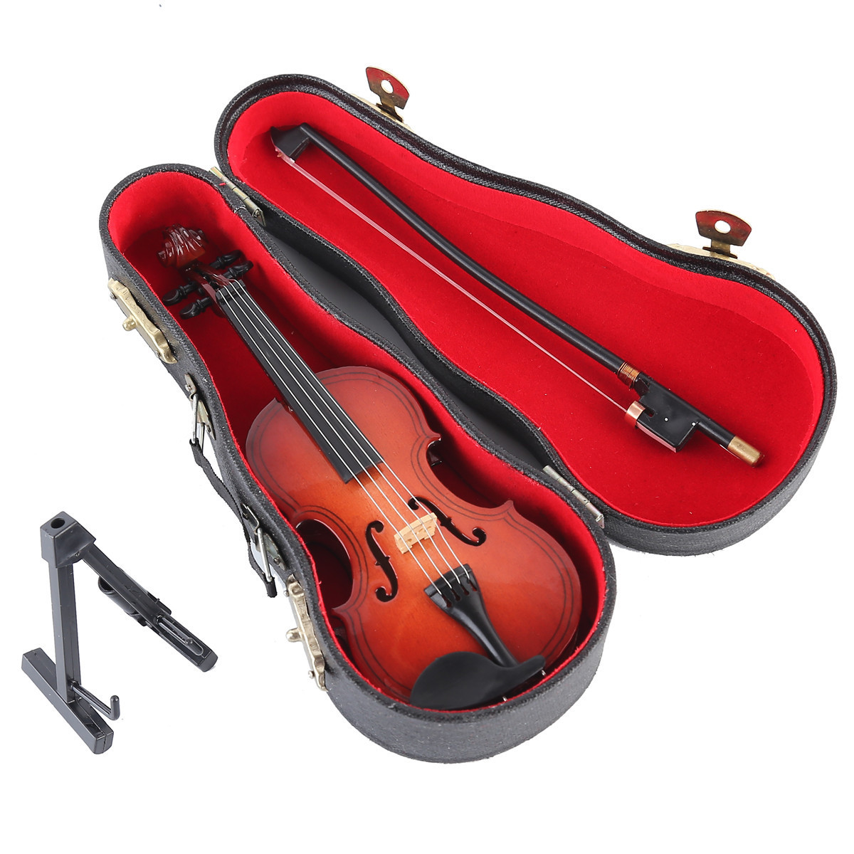 Musical Instrument Companies - Mini-Instrument Handgefertigtes Geigenmodell-Ornament, Musikunterrichts-Lehrer, Abschlussgeschenk für