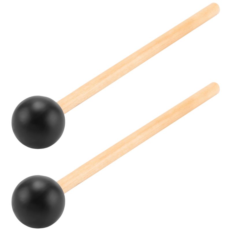 Musical Instrument Glockenspiel - 2 Stück Glockenschlägel mit weichem Gummikopf