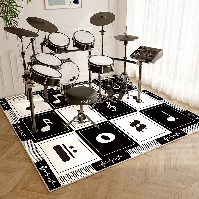Musical Instruments Online - Trommel Teppich Schalldichte Nicht-slip Boden Matte