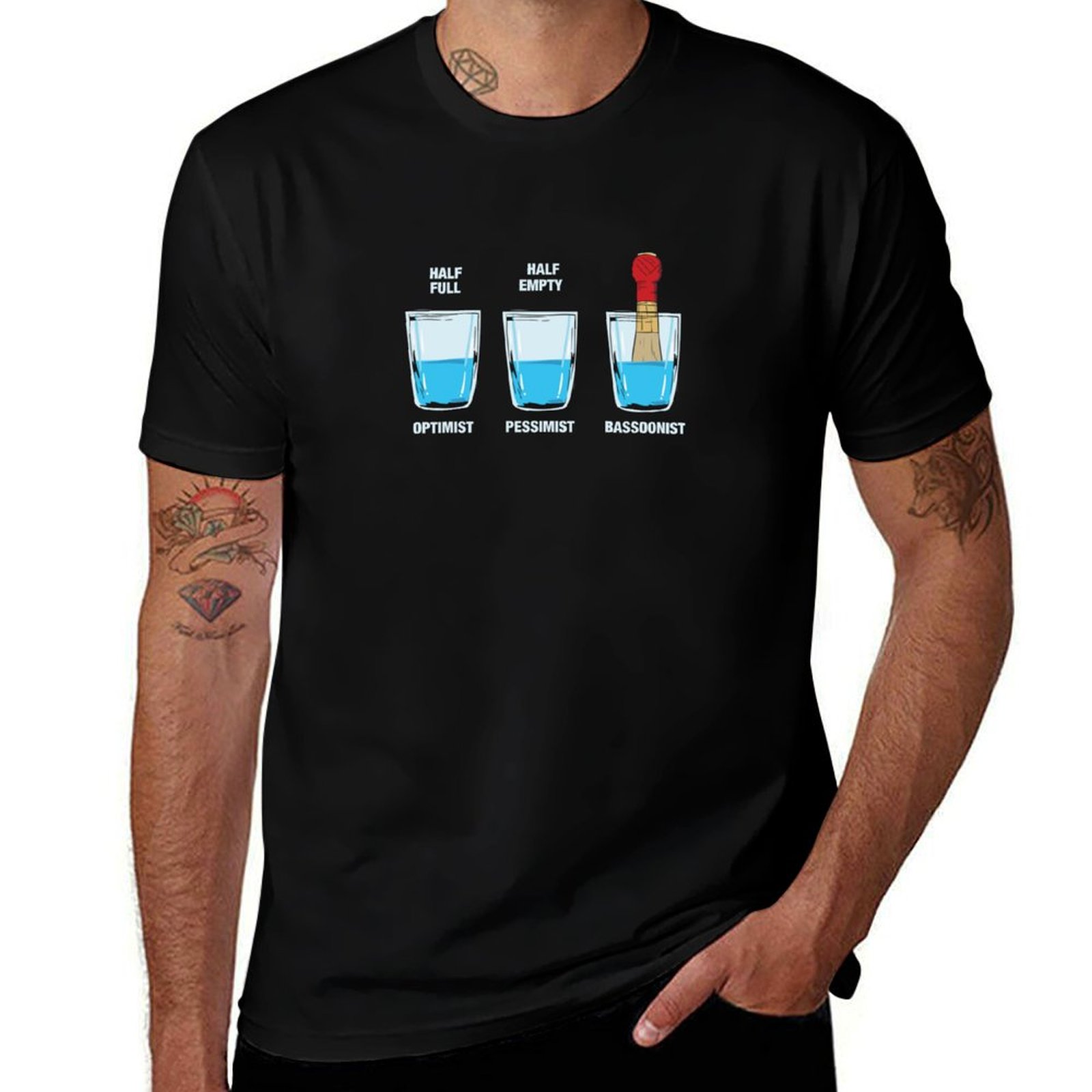 Musical Instrument Bassoon - Musik instrument-Fagott Spieler-Musik Geschenk T-Shirt Vintage