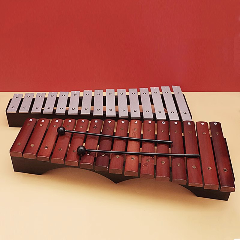 Musical Instrument Glockenspiel - 15-Ton-Glockenspiel Xylophon für Kinder Frühe Musikalische