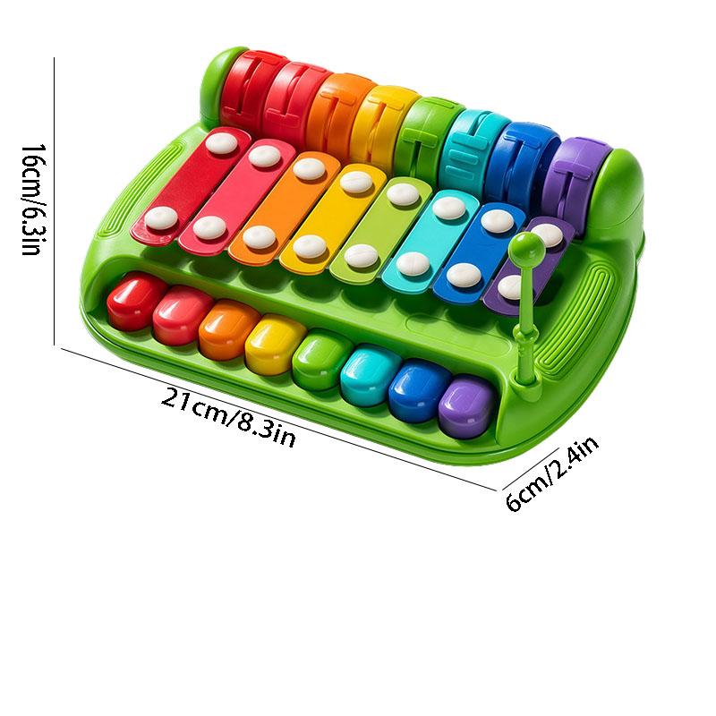 8-Noten-Baby-Xylophon für Klei – Musical Instrument Glockenspiel Bewertung und Preis