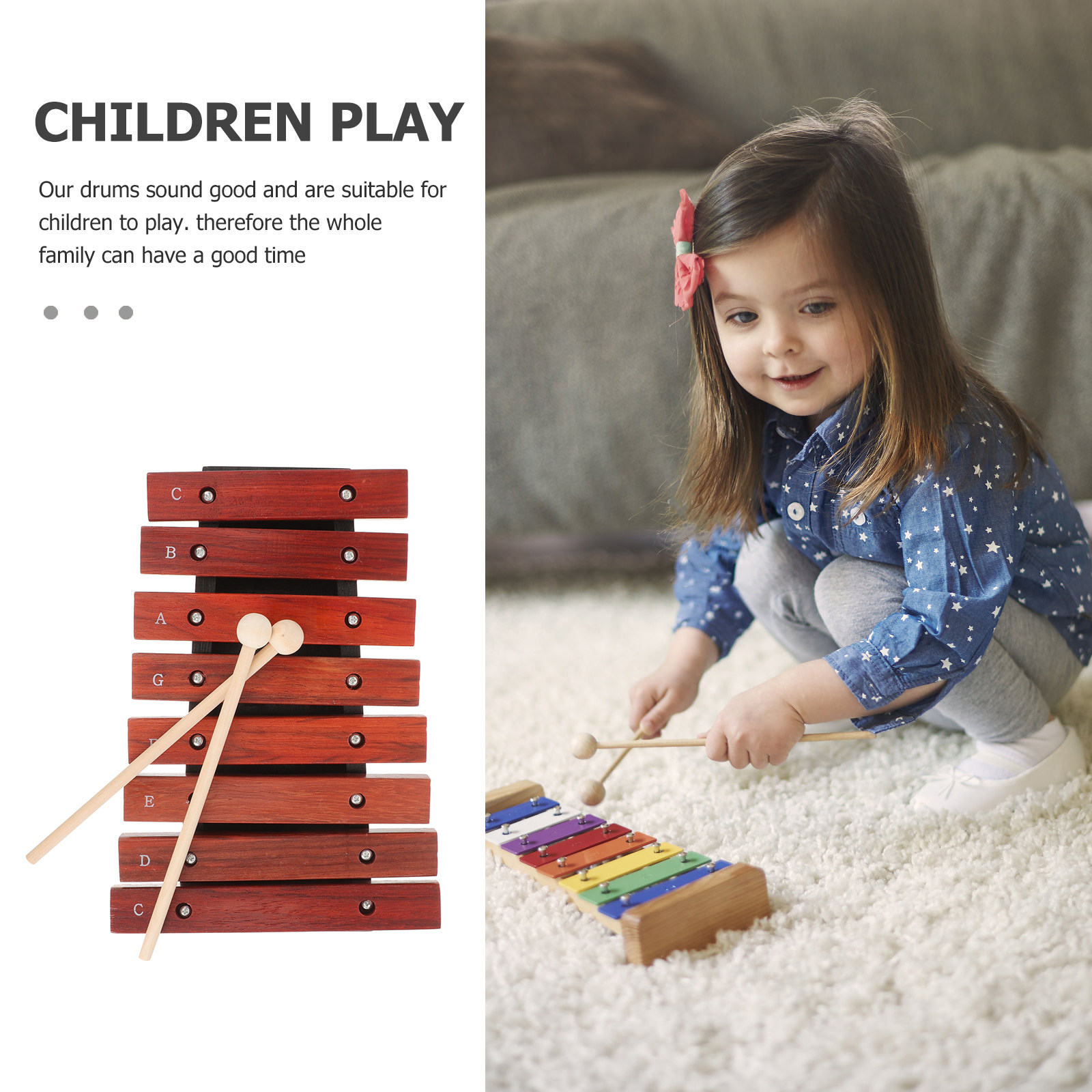 Holz-Xylophon für Anfänger, Mu – Musical Instrument Xylophone Bewertung und Preis