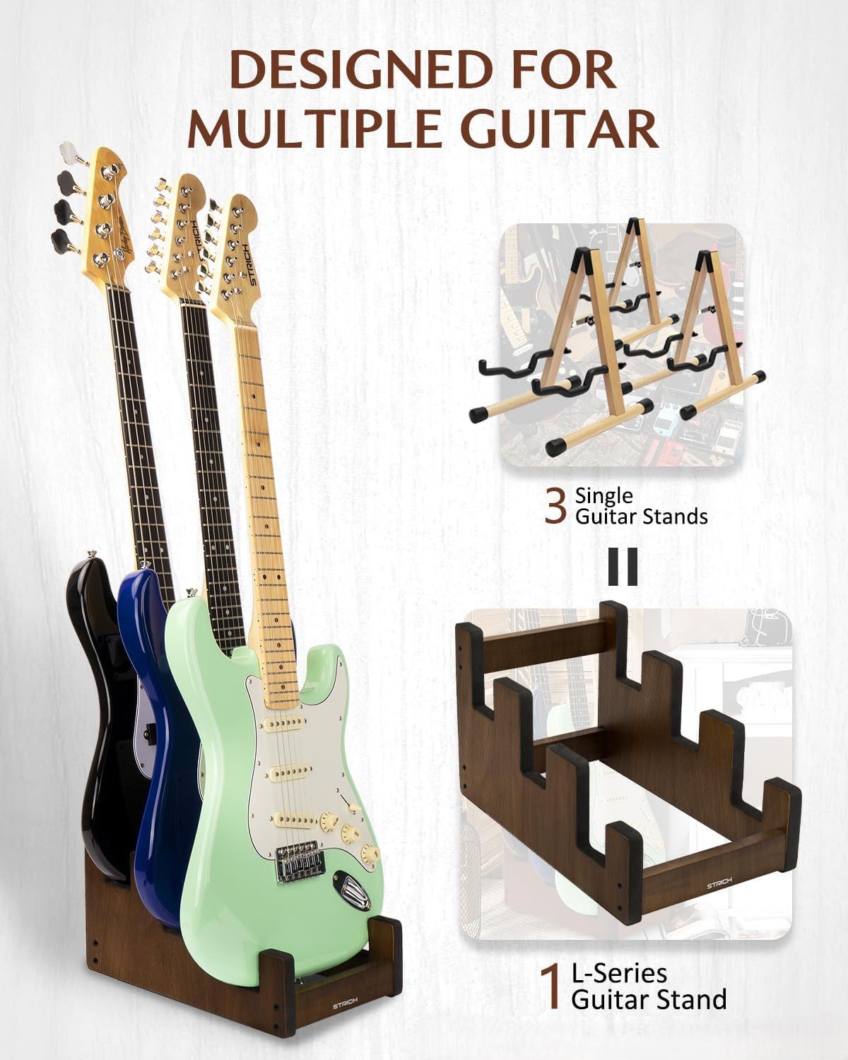 Holzgitarren-Aufbewahrungsrega – Musical Instrument Violin Bewertung und Preis