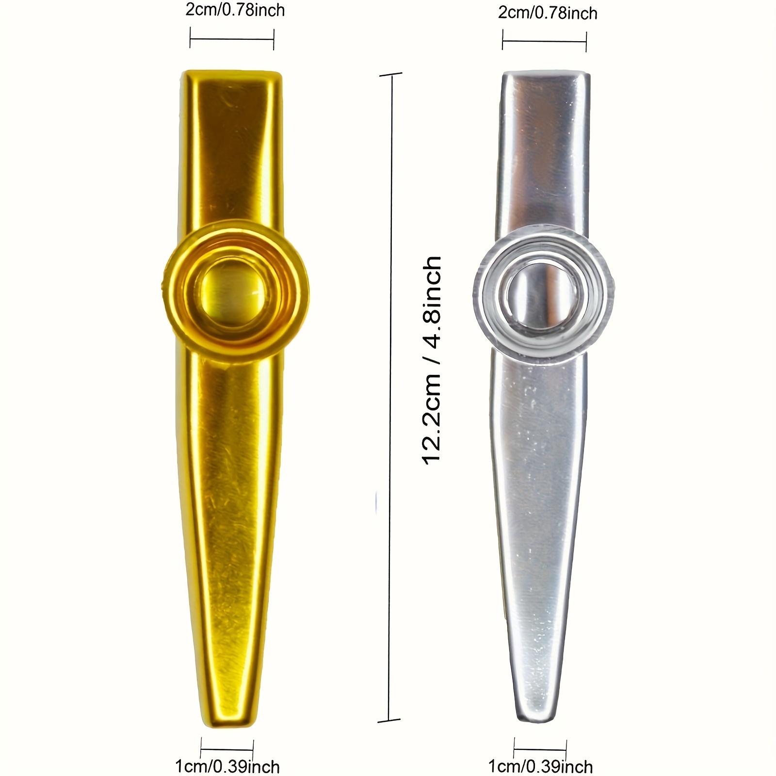 7 Stück Metall-Kazoos, schlich – Musical Instrument Violin Bewertung und Preis