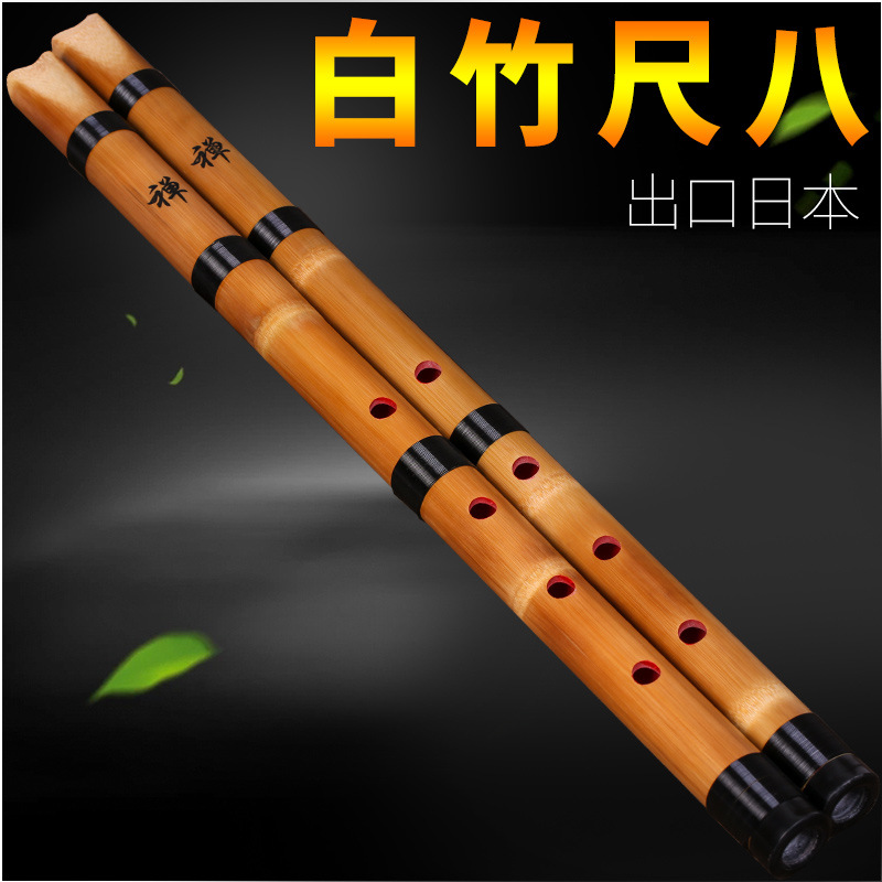Weiße Bambus-Shakuhachi 5-Loch – Musical Instrument Japanese Bewertung und Preis