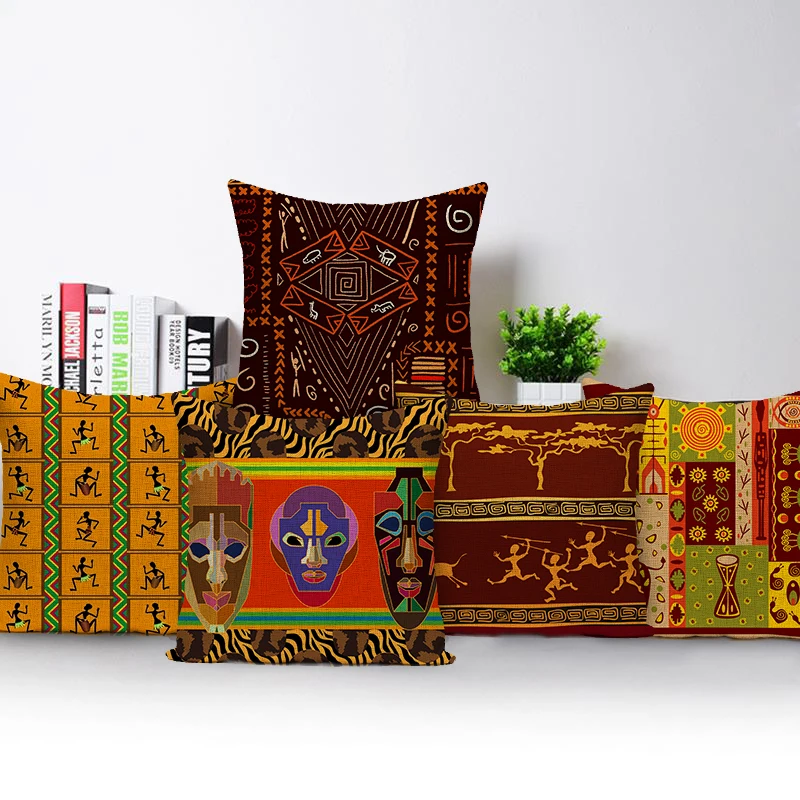 Retro-Kissenbezug für afrikani – Musical Instrument Of Africa Bewertung und Preis