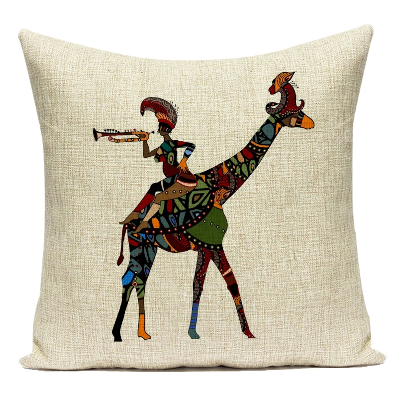 Retro-Kissenbezug für afrikani – Musical Instrument Of Africa Bewertung und Preis